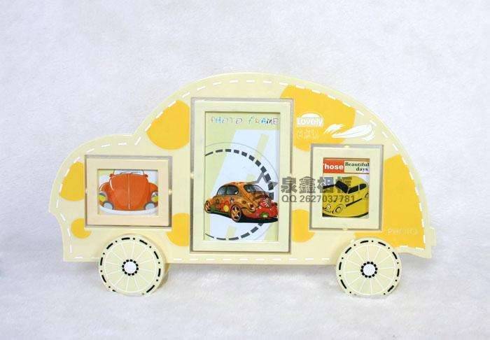 khung hình nhựa để bàn ô tô độc đáo cho bé