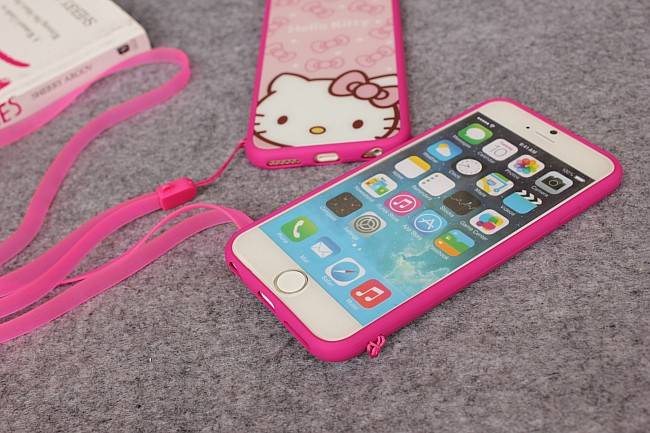 Ốp Lưng Iphone Hello Kitty Bằng Silicone Bền Dễ Thương 10