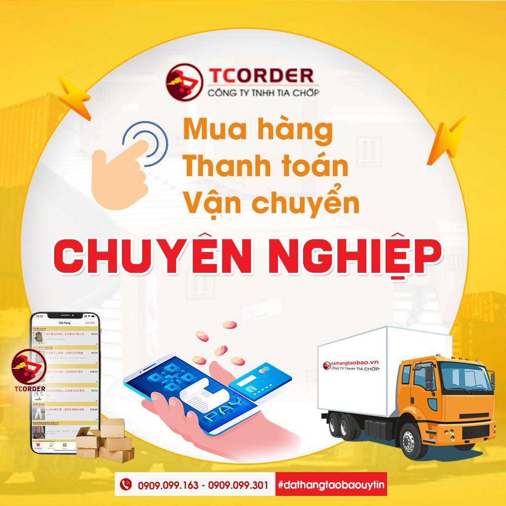 TCORDER – Nhận oder vận chuyển hàng từ Trung Quốc về Việt Nam uy tín