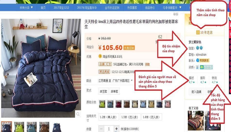 Hướng Dẫn Kiểm Tra Đánh Giá Độ Uy Tín Các Shop Trung Quốc 9