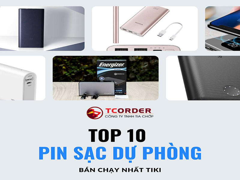 Pin Sạc Dự Phòng Bán Chạy Nhất Tiki