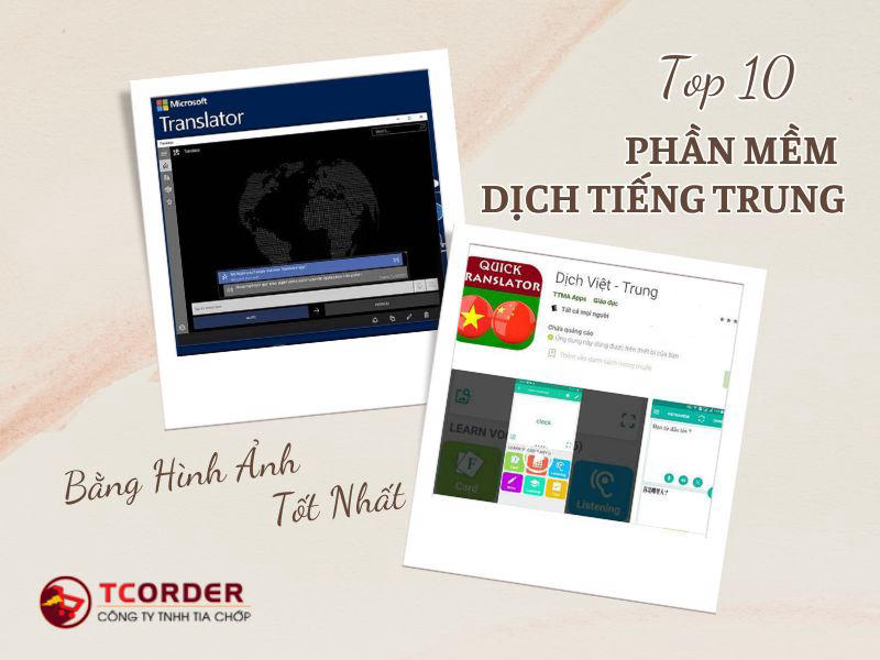 Phần Mềm Dịch Tiếng Trung Bằng Hình Ảnh