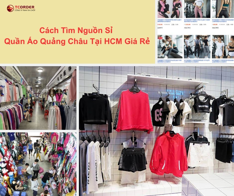 Nguồn sỉ quần áo tại HCM