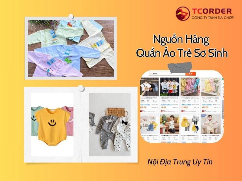 Quần Áo Trẻ Sơ Sinh Nội Địa Trung