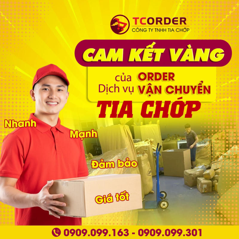 TCORDER - dịch vụ trọn gói order, vận chuyển chuyên nghiệp, giá tốt