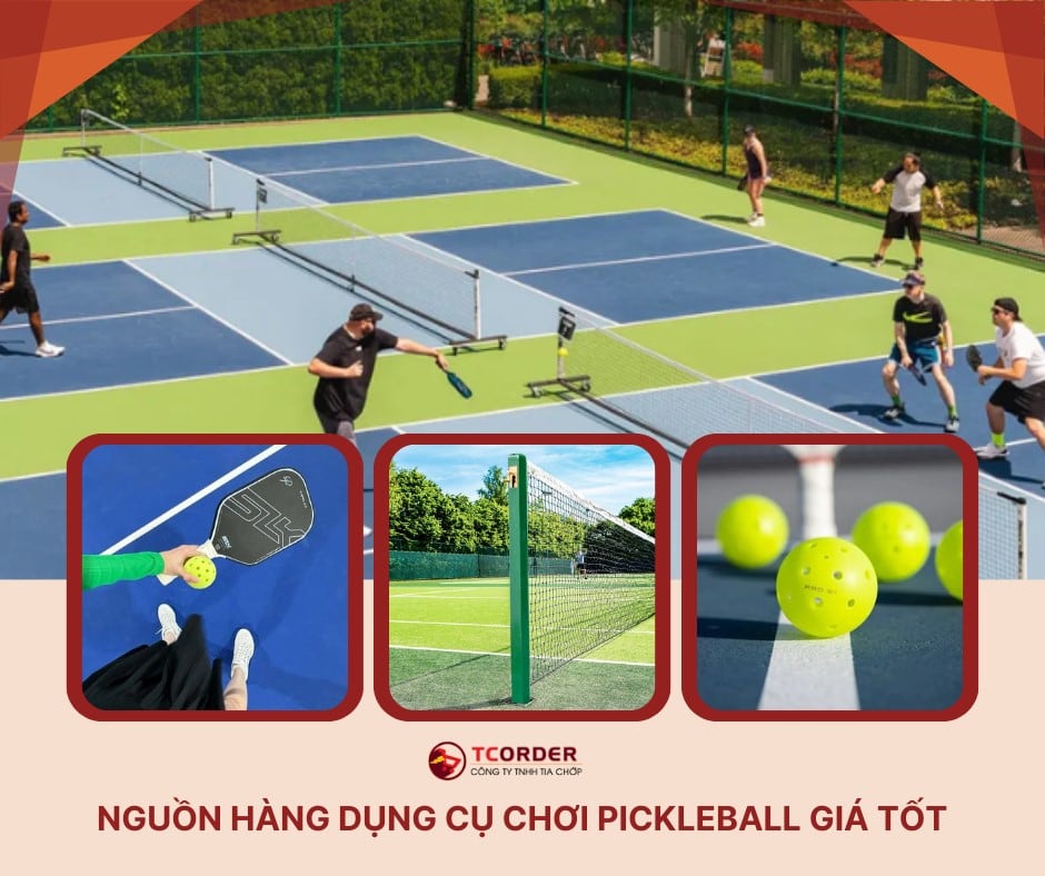 Nguồn Hàng Dụng Cụ Chơi Pickleball Giá Tốt