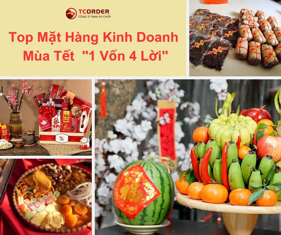 Những mặt hàng kinh doanh ngày tết dễ thành công